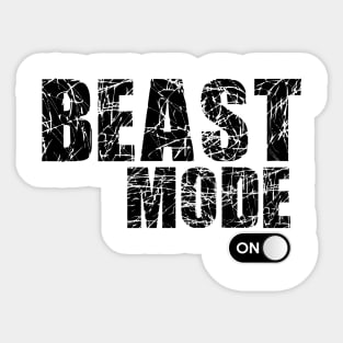 Beast Mode Sticker